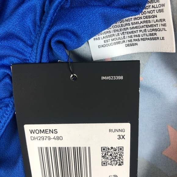 Nike Women Plus Size Americana Running Shorts size 3X - Picture 7 of 8